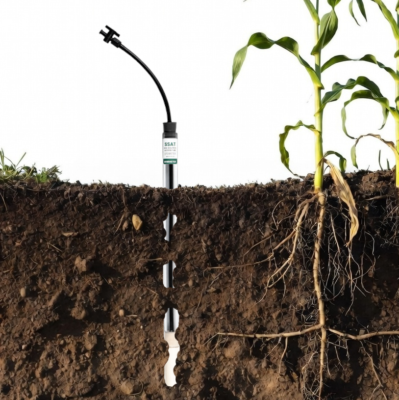 SSAT soil solution sampler in field
